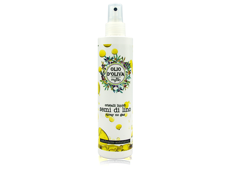 Olio d'oliva Cristalli Spray Semi di Lino 250ml